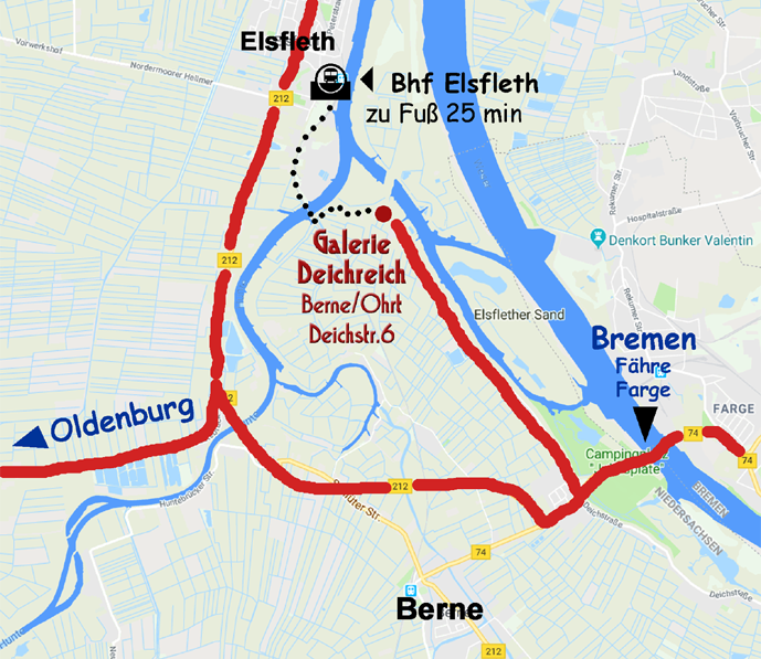 So finden Sie die Galerie Deichreich